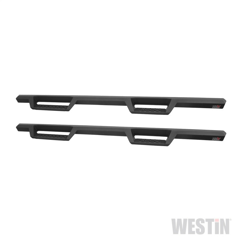 Westin/HDX 16-18 Nissan Titan XD Crew / 17-18 Titan Crew Cab Drop Nerf Step Bars - Textured Black - Mammoth Racing -