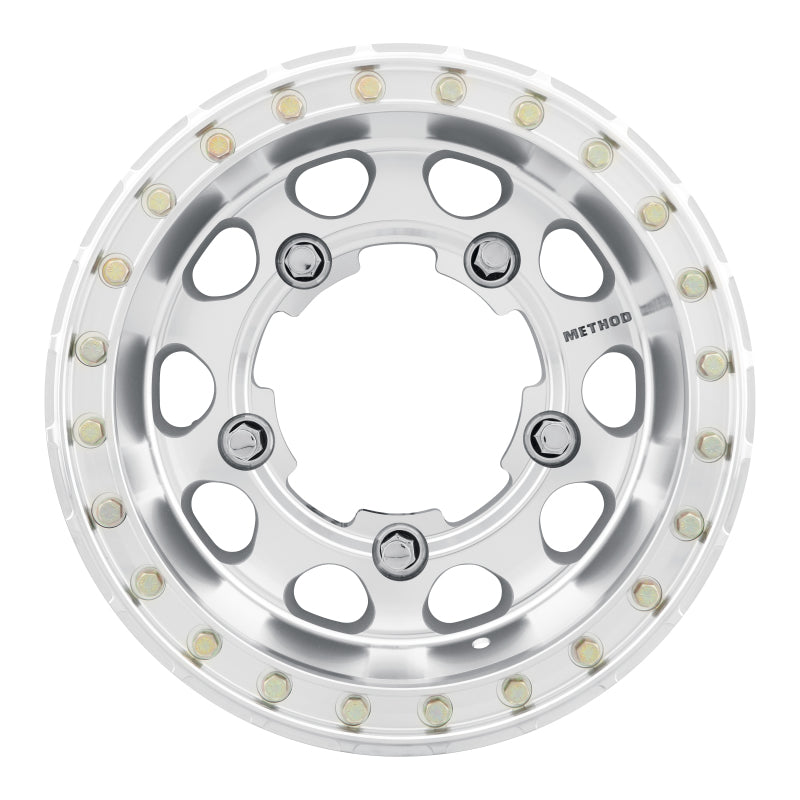 Method Mr103 Buggy Beadlock 17x6.5 -19mm Offset 5x205 160mm CB Raw Machined w/BH-H24125 Wheel - Mammoth Racing -