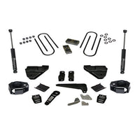 Superlift 13-18 Ram 3500 4WD w/ Front Shock Brackets 4in Lift Kit Coil Spacer Component Box - Front - Mammoth Racing -