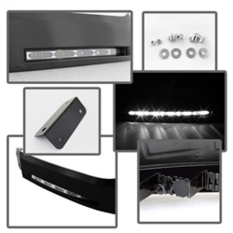 Spyder Toyota Tundra 07-13 Daytime LED Running Lights (XSP-X Model Look)wo/swtch Blk FL-DRL-TTU07-BK - Mammoth Racing -