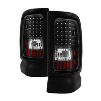 Xtune Dodge Ram 1500 94-01 / Ram 2500/3500 94-02 LED Tail Lights Black ALT-ON-DRAM94-LED-BK - Mammoth Racing -