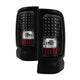 Xtune Dodge Ram 1500 94-01 / Ram 2500/3500 94-02 LED Tail Lights Black ALT-ON-DRAM94-LED-BK - Mammoth Racing -