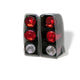 Spyder Cadillac Escalade SUV (Not EXT)02-06 Euro Style Tail Lights Black ALT-YD-CE02-BK - Mammoth Racing -