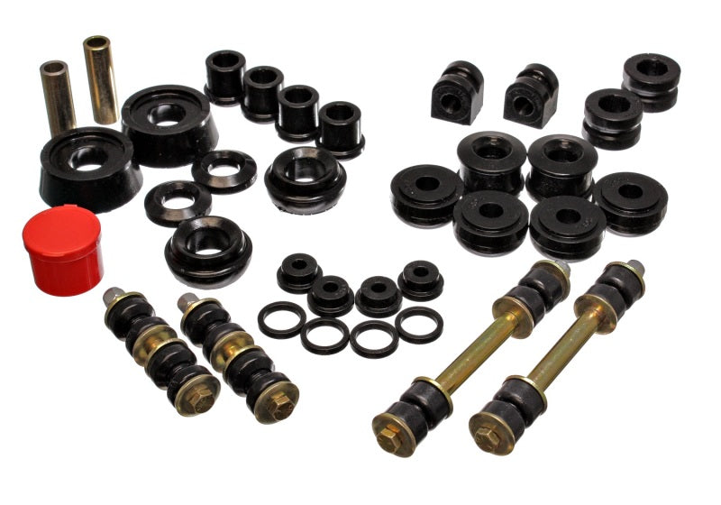 Energy Suspension 03-05 Dodge SRT-4 FWD Black Hyper-flex Master Bushing Set - Mammoth Racing -