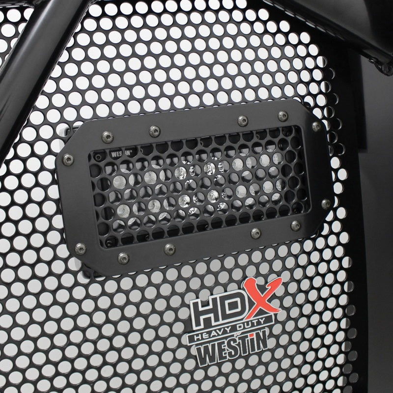 Westin HDX Flush Mount B-FORCE LED Light Kit (Set of 2) w/wiring harness - Black - Mammoth Racing -