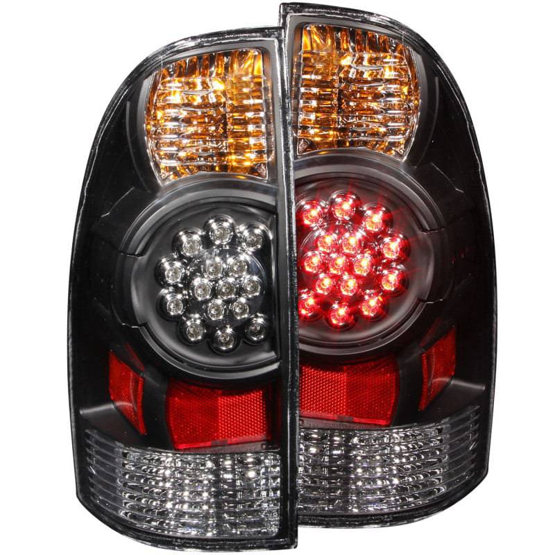 ANZO 2005-2015 Toyota Tacoma LED Taillights Black - My Store