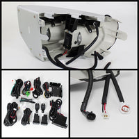 Spyder Toyota FJ Cruiser 07-14 Fog Lights W LED Daytime Running Lights w/swch- Clear FL-DRL-TFJ07-C - Mammoth Racing -
