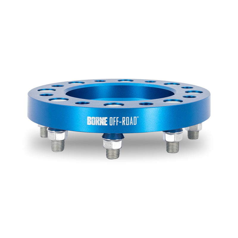Mishimoto Borne Off-Road Wheel Spacers 8X165.1 121.3 45 M14 Blu - Mammoth Racing -