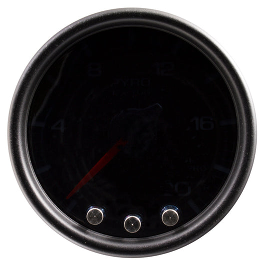 Autometer Spek-Pro Gauge Pyro. (Egt) 2 1/16in 2000f Stepper Motor W/Peak & Warn Blk/Smoke/Blk - My Store