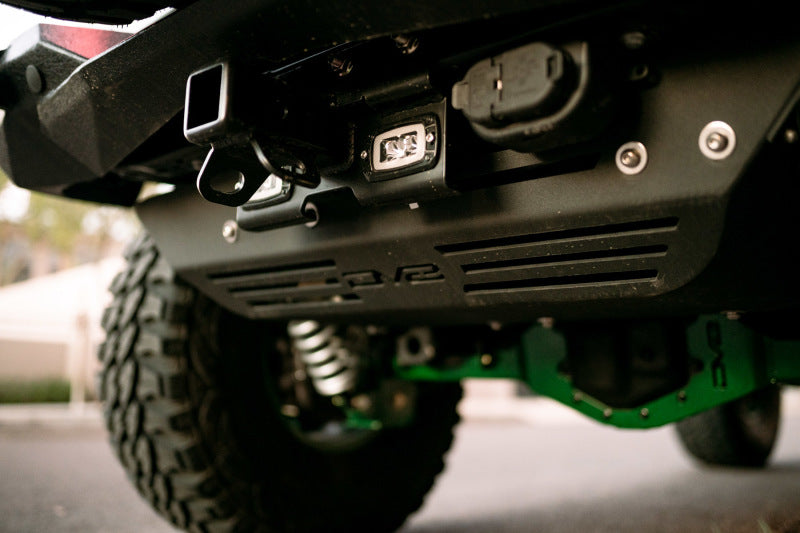 DV8 Offroad 07-21 Jeep Wrangler (JK/JL) Bolt-On Hitch w/ Lights - Mammoth Racing -