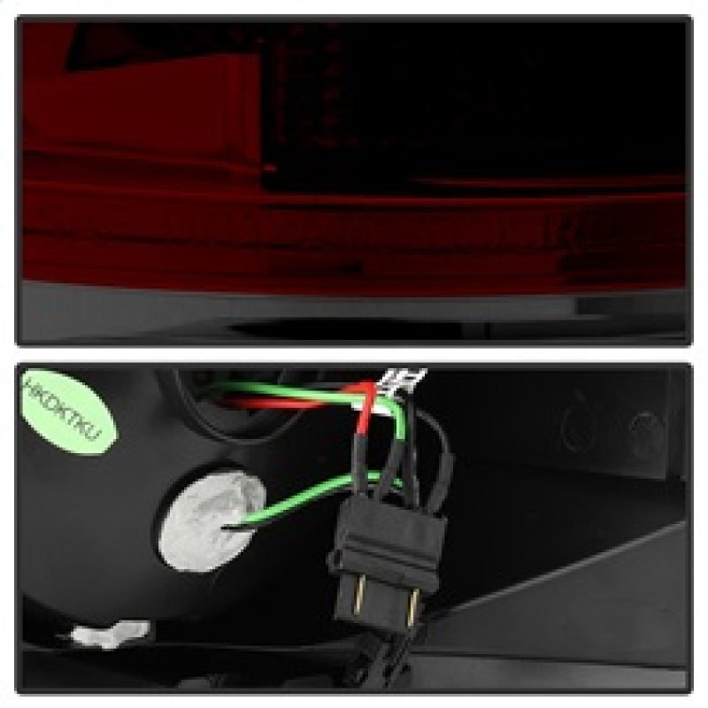 Spyder Toyota Tundra 07-13 LED Tail lights Red Smoke ALT-YD-TTU07-LED-RS - Mammoth Racing -