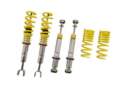 KW Coilover Kit V1 Audi A4 S4 (8D/B5 B5S) Sedan + Avant; Quattro incl. S4; all engines - Mammoth Racing -
