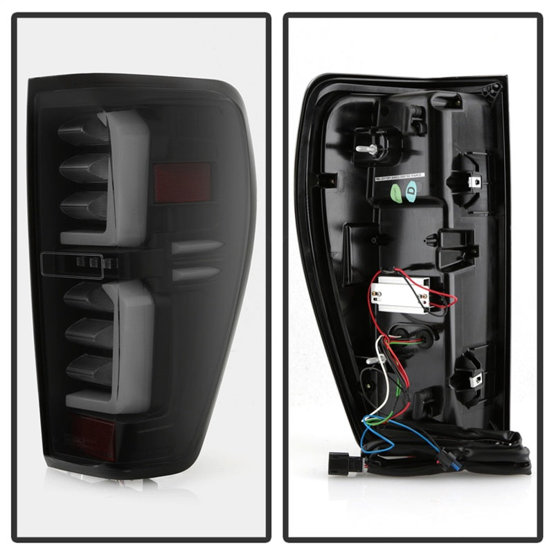 Spyder GMC Sierra 19-20 Incandescent Bulb Model Only LED Tail Lights-Black Smoke ALT-YD-GS19-LED-BSM - Mammoth Racing -