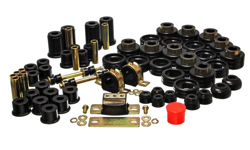 Energy Suspension 95-99 Chevy Tahoe / GMC Denali/Yukon (except XL) 2WD Black Hyper-flex Master Bushi - Mammoth Racing -