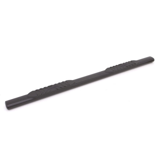 Lund 01-13 Chevy Silverado 1500 Crew Cab 5in. Oval Straight Steel Nerf Bars - Black - My Store
