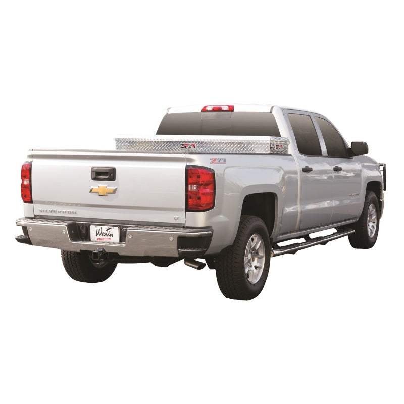 Westin 07-18 Chevy Silv 1500 Crew (5.5ft) Excl 2007 Classic PRO TRAXX 5 WTW Oval Nerf Step Bars - SS - Mammoth Racing -