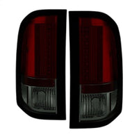 Spyder Chevy Silverado 07-13 LED Tail Lights Red Smoke ALT-YD-CS07-LED-RS - Mammoth Racing -