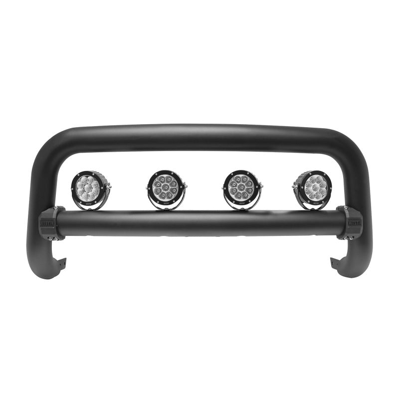Westin 2014-2015 Chevrolet Silverado 1500 Contour 3.5in Bull Bar - Textured Black - Mammoth Racing -