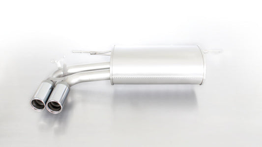 Remus 2012 BMW 3 Series F30 Sedan / F31 Touring 2.0L (N20B20B) Axle Back Exhaust w/Dual Tail Pipe - Mammoth Racing -