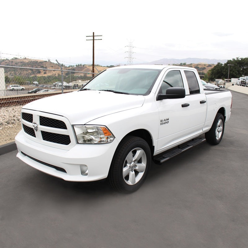 Westin 2009-2018 Dodge/Ram 1500 Quad Cab PRO TRAXX 6 Oval Nerf Step Bars - Black - Mammoth Racing -
