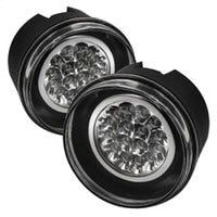Spyder Jeep Grand Cherokee 05-09/Commander 06-08 LED Fog Lights w/Switch Clear FL-LED-JGC05-C - Mammoth Racing -