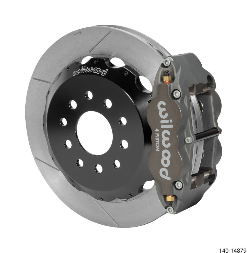 Wilwood Narrow Superlite 4R Rear Kit 12.88in Slotted Rotor Anodized 88-96 Chevy Corvette C4 - My Store
