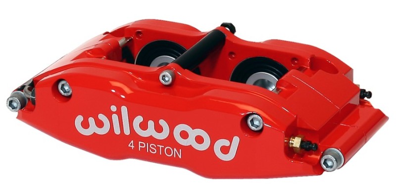 Wilwood Caliper-BNSL4R-Red 1.75in Pistons 1.10in Disc - Mammoth Racing -