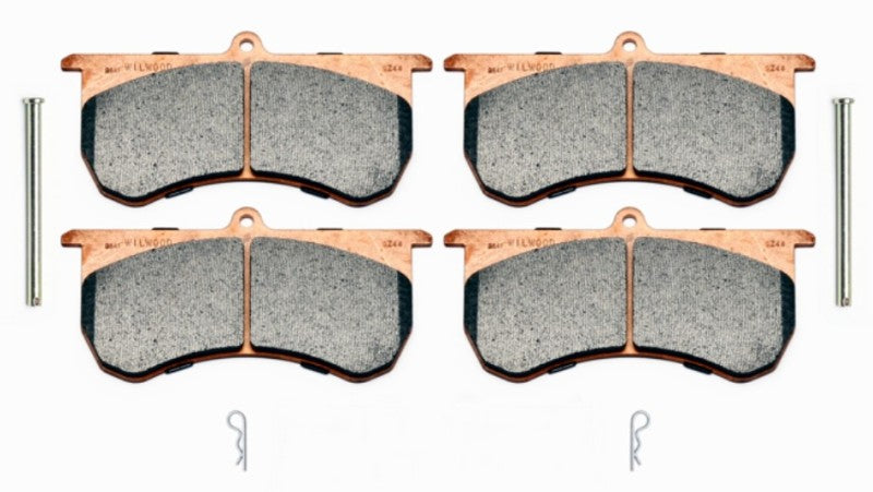 Wilwood Pad Set Metalic 9115 w/ Pins & Clips Gnx4 - My Store