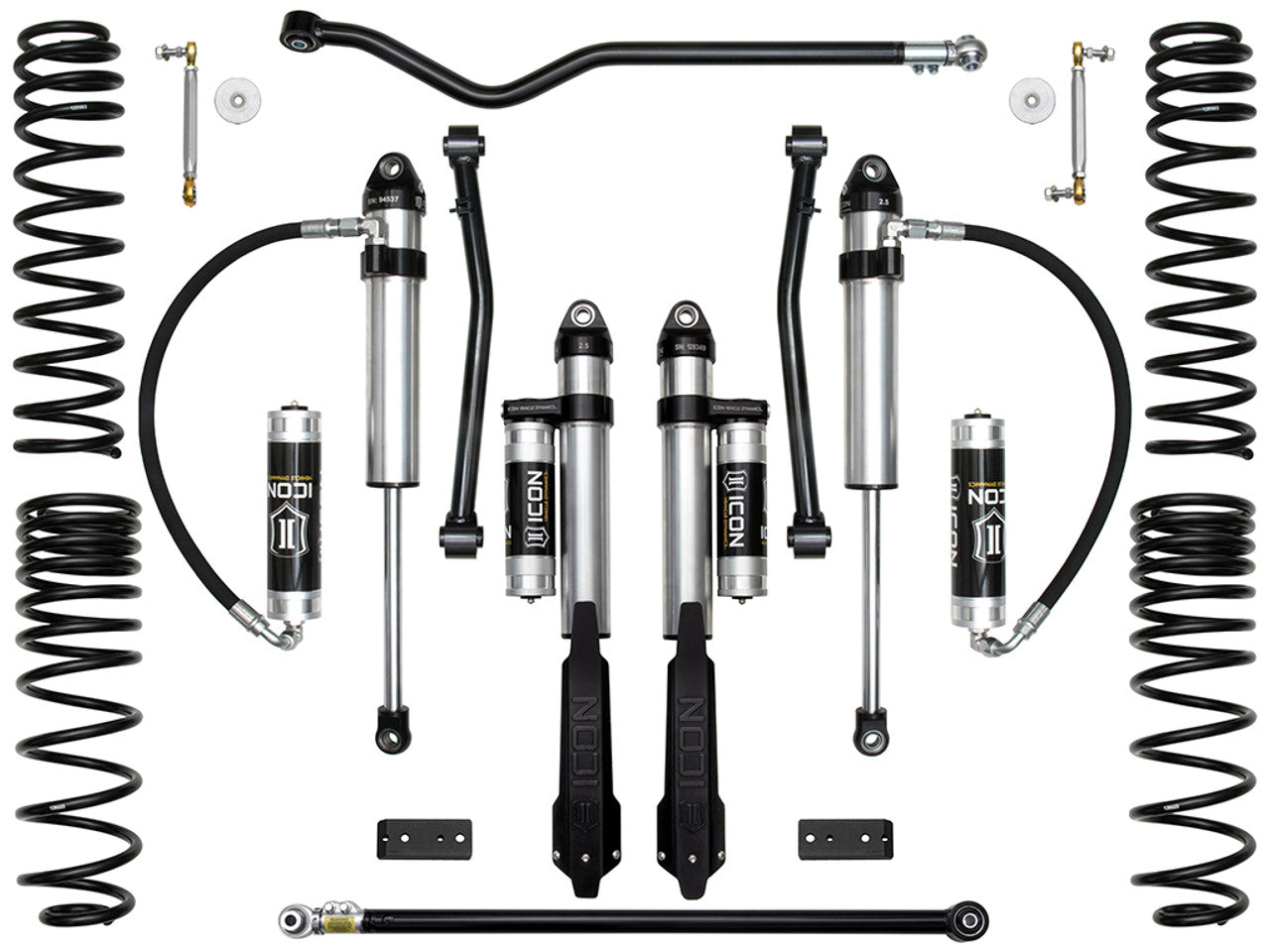 Icon 2020+ Jeep Gladiator 2.5" Stage 6 Suspension System - Mammoth Racing -