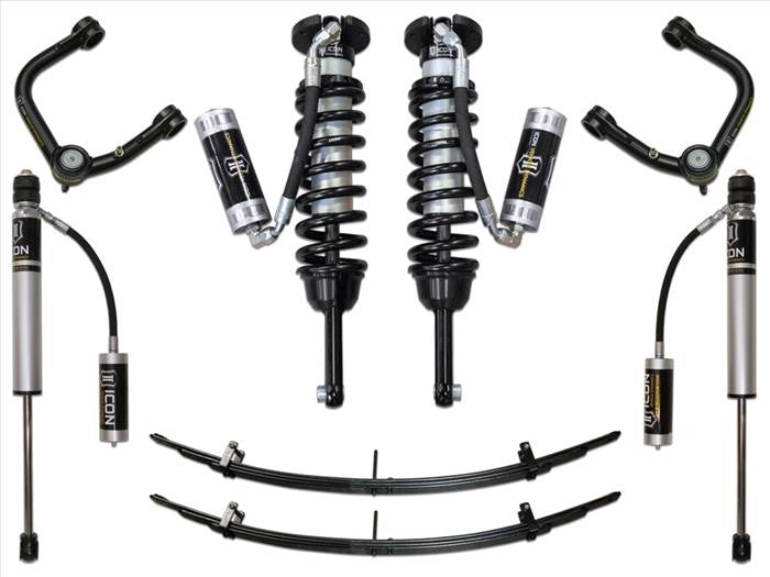 Icon 05-15 Toyota Tacoma 0-3.5in/2016+ Toyota Tacoma 0-2.75in Stg 4 Suspension System w/Tubular Uca - Mammoth Racing -