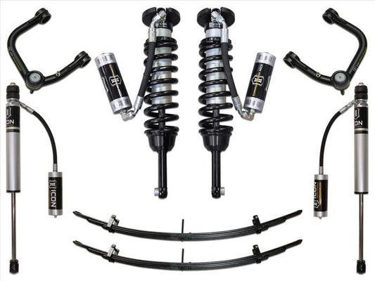Icon 05-15 Toyota Tacoma 0-3.5in/2016+ Toyota Tacoma 0-2.75in Stg 4 Suspension System w/Tubular Uca - Mammoth Racing -