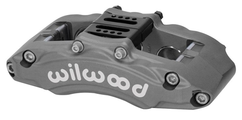 Wilwood Caliper - AT6 Lug Mount Anodized 1.75in/1.38in/1.38in Piston .75in Rotor - Right Side - Mammoth Racing -