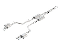 Borla 11-14 Dodge Challenger 3.6L AT/MT RWD 2Dr Single Split Rear Exit Rectangle Tip Catback Exhaust - My Store