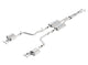 Borla 11-14 Dodge Challenger 3.6L AT/MT RWD 2Dr Single Split Rear Exit Rectangle Tip Catback Exhaust - My Store