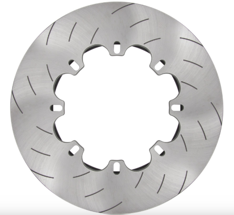 DBA 11-13 BMW 1M (E82) 5000 Series Fully Assembled 2-Pcs Silver T3 Slotted Front Rotor - Mammoth Racing -
