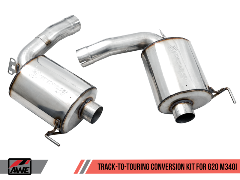 AWE Tuning 2019+ BMW M340i (G20) Track-to-Touring Conversion Kit (Rear Section Only) - Mammoth Racing -