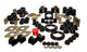 Energy Suspension 95-6/00 Toyota 4WD Pickup (Except T-100 & Tundra)  Black Hyper-Flex Master Bushing - Mammoth Racing -