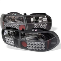 Spyder Honda Civic 92-95 2/4DR LED Tail Lights Black ALT-YD-HC92-24D-LED-BK - Mammoth Racing -
