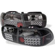 Spyder Honda Civic 92-95 2/4DR LED Tail Lights Black ALT-YD-HC92-24D-LED-BK - Mammoth Racing -