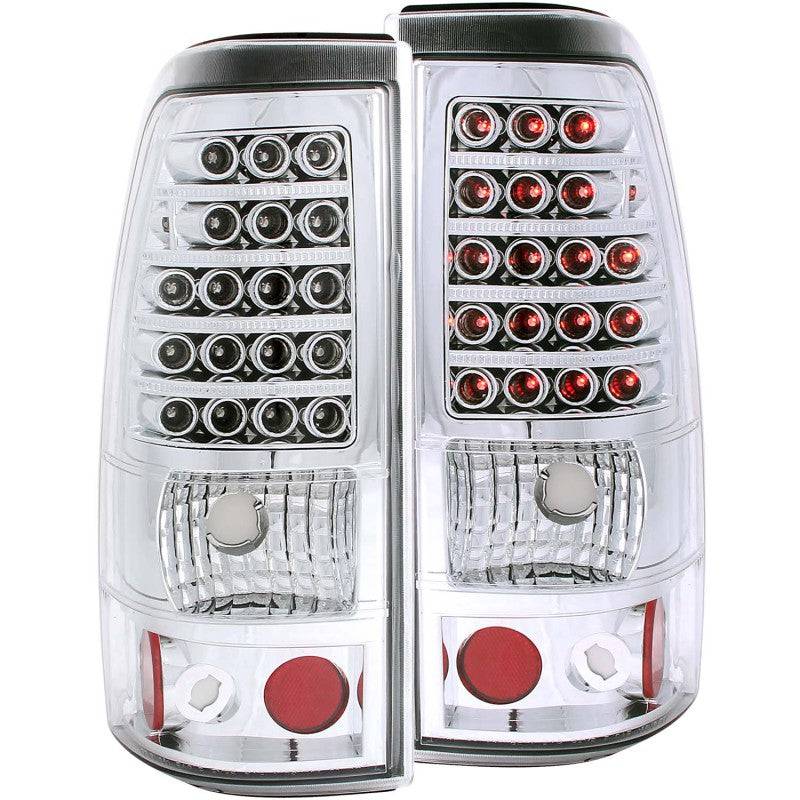 ANZO 2003-2006 Chevrolet Silverado 1500 LED Taillights Chrome - My Store