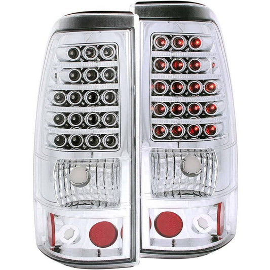 ANZO 2003-2006 Chevrolet Silverado 1500 LED Taillights Chrome - My Store