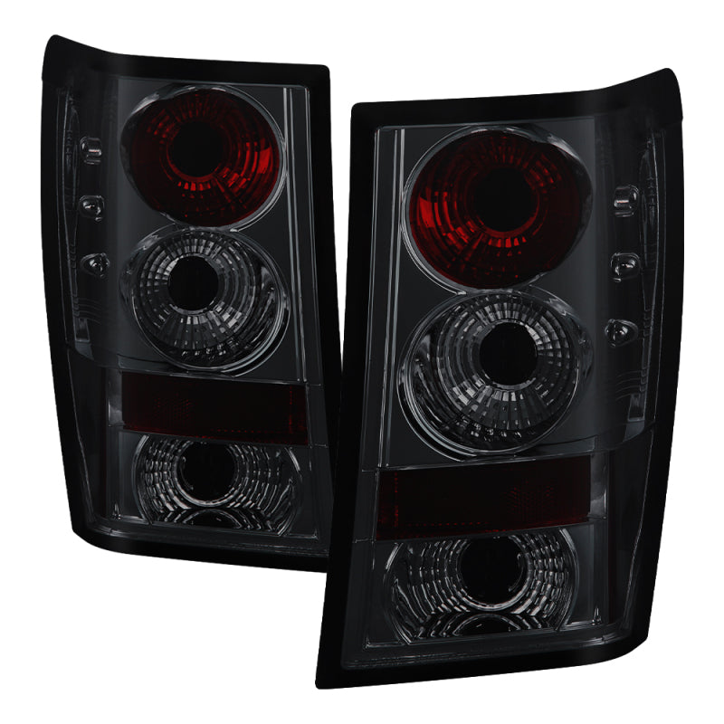 Spyder Jeep Grand Cherokee 05-06 Euro Style Tail Lights Smoke ALT-YD-JGC05-SM - Mammoth Racing -