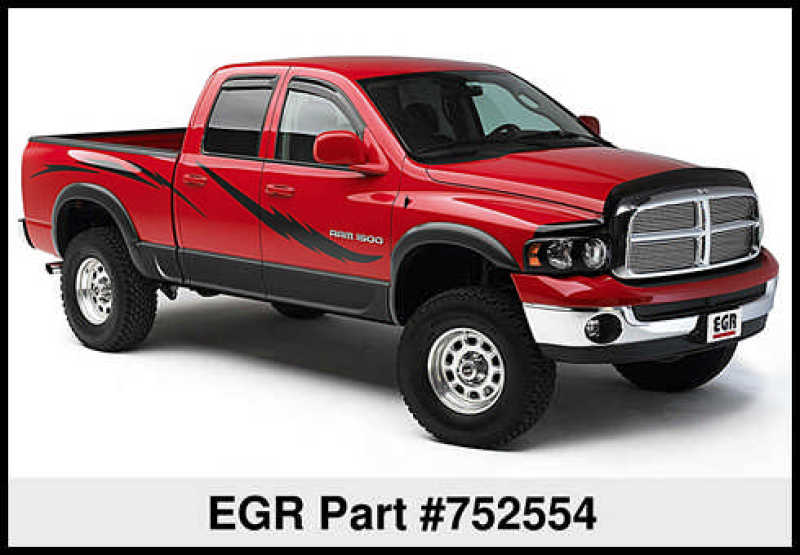 EGR 02-08 Dodge Ram LD Rugged Look Fender Flares - Set - Mammoth Racing -