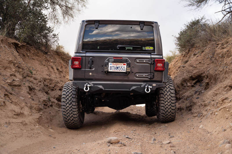 DV8 Offroad 18-22 Jeep Wrangler JL Spare Tire Delete Kit w/Light Mounts - Mammoth Racing -