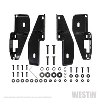 Westin 2020 Jeep Gladiator Platinum 4 Oval Nerf Step Bars - Black - Mammoth Racing -