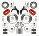 Wilwood Forged Dynalite Front Kit 11.00in Red 59-64 Chevy Impala / 63-64 Corvette - Mammoth Racing -