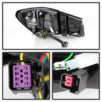 Spyder Chevy Cruze 2011-2014 Light Bar LED Tail Lights Black ALT-YD-CCRZ11-LBLED-BK - Mammoth Racing -