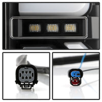 Spyder GMC Sierra 19-20 Incandescent Bulb Model Only LED Tail Lights - Black ALT-YD-GS19-LED-BK - Mammoth Racing -