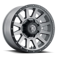 Icon Alloys Compression HD Titanium Wheel 18 X 9 / 8 X 180 / 12 MM / 5.5in BS - Mammoth Racing -