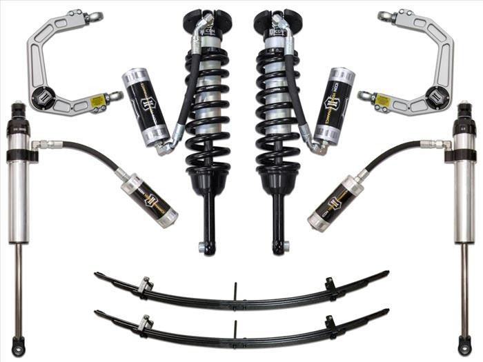 Icon 05-15 Toyota Tacoma 0-3.5in/2016+ Toyota Tacoma 0-2.75in Stg 5 Suspension System w/Billet Uca - Mammoth Racing -